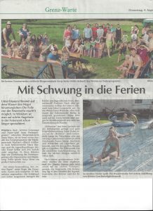 FFW Zeltlager Zeitungsbericht 2016 jpg